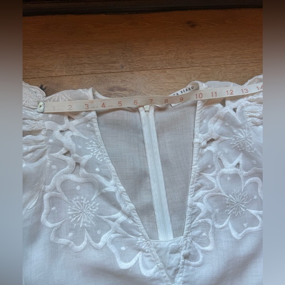 Veronica Beard White Maxi Dress (professionally altered) - Picture 7 of 15